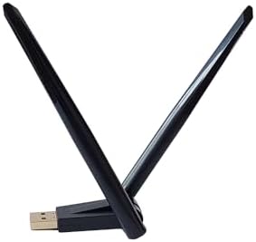 Alternative view of W136 300 Mbps Kablosuz Wifi Adaptör, Çift Antenli Wifi Adaptör, Wifi Dongle (Win10/11 Tak Çalıştır)