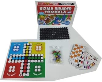 Kızma Birader Tombala 2 Oyun Tek Kutu - Tatil Eğlence Oyunları 1299145335