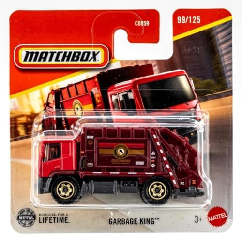 Alternative view of C0859 Matchbox 1:64 Tekli Arabalar Garbage JBR52