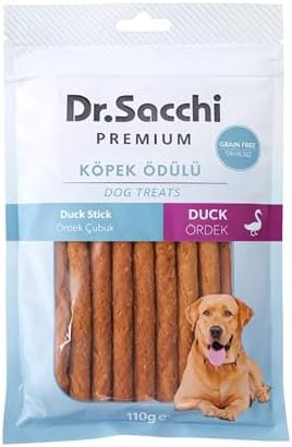 Alternative view of Dr.Sacchi Premium Ördekli Çubuk Tahılsız Köpek Ödülü 5" 11-13 Gr 10'lu