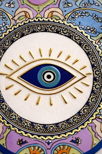 Nazar Boncuğu Fatma’nın Eli Duvar Süsü – El Evil Eye Dekoratif Askı | Ev, Ofis, Kapı Girişi için Koruyucu Şans Sembolü – Hediye
