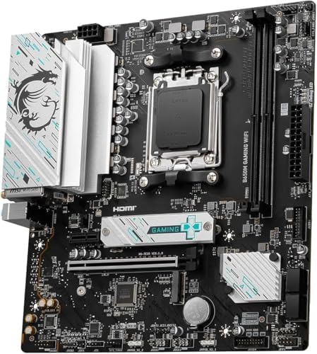 Alternative view of MSI B650M GAMING WIFI AM5 ANAKART + Amd Ryzen 5 7500F AM5 ANAKART+İŞLEMCİ BUNDLE