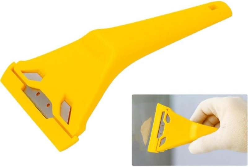 Alternative view of Araç Cam ve Buz Kazıyıcı Bıçak - Ergonomik Saplı Kar ve Don Temizleyici - Araç Ön Camı İçin Çizmez ve Dayanıklı Buz Kazıma Aparatı - Kışlık Araç Bakım Ekipmanı