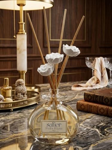 Alternative view of Pudra Rüyası Seramik Taş Çiçekli Çubuklu Oda Kokusu Baby Powder 80 ml