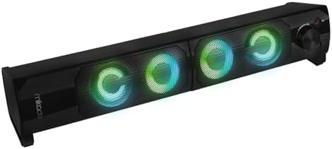 Alternative view of MD-S102 2.0 3Wx2CH RGB Ledli Siyah USB Soundbar Speaker Hoparlör