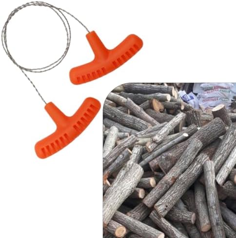 Taşınabilir Mini Zincir Cep Testeresi, Tel Testere, Ahşap Plastik Metal için Kamp Testeresi