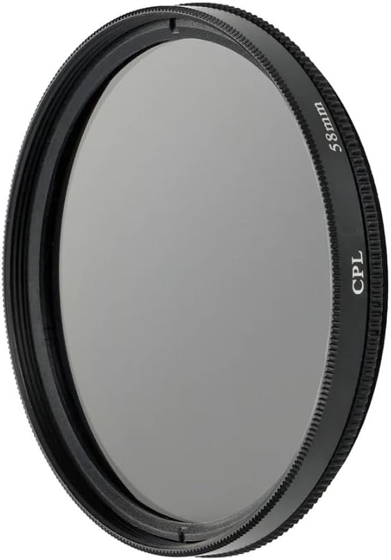 Alternative view of 58mm CPL Polarize Filtre – Dairesel (Circular) Polarizasyon | Yansıma Azaltıcı | Metal Çerçeve | Renk Doygunluğu Artırıcı