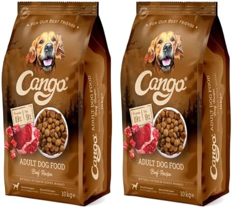 Alternative view of Cango Yetişkin Köpek Maması, Biftekli Et Aromalı, 19% Protein 9% Yağ, 10 kg, 2 Adet