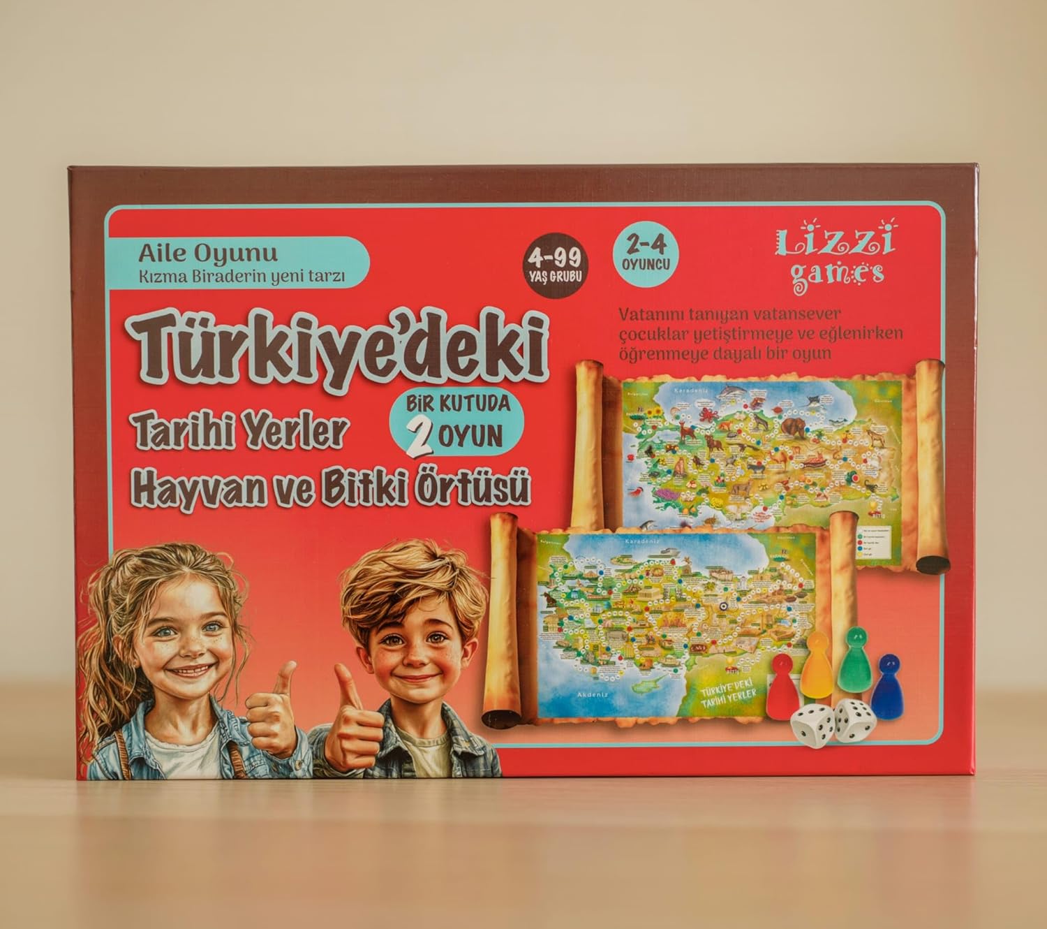 Alternative view of AİLE OYUNU TÜRKİYE’DEKİ TARİHİ YERLER & HAYVAN ve BİTKİ ÖRTÜSÜ