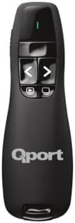 Qport Q-sun400 2.4 Ghz Usb Kırmızı Lazerli Sunum Kumandası - Presenter