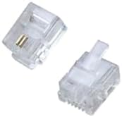 Qport Q-k6p2c Rj9-rj11 Telefon Soketi 100 Lü Paket