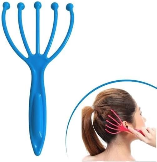Alternative view of OLLEVRA Çok Fonksiyonlu 5 Uçlu Bilyeli Baş Boyun Bacak Kol Masaj Alet Rahatlatıcı Kafa Masaj Aparatı