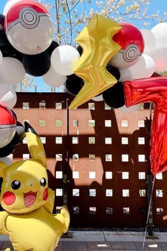 Alternative view of Şimşek Folyo Balon Süper Kahramanlar Tema Balonlar Sarı Şimşek Balon