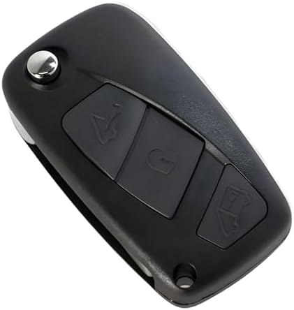 Alternative view of AutoHan Keys Fiorino Linea Ducato ile Uyumlu, 3 Tuşlu Kumanda Anahtar Kabı, Siyah
