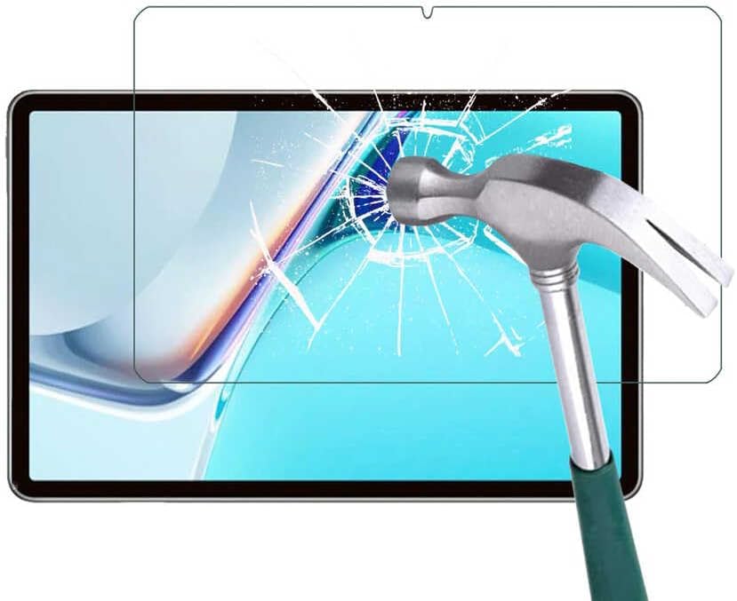 Alternative view of UnDePlus Galaxy Tab S10 FE+ Plus 13.1inç ile uyumlu Tablet Temperli Cam Ekran Koruyucu Şeffaf