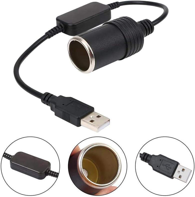 5726 USB 2.0 5 VOLT - 2 AMPER TO 12 VOLT - 0.8 AMPER ARAÇ ÇAKMAK FİŞİ DİŞİ ÇEVİRİCİ