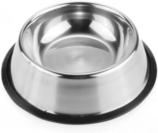 Alternative view of 2 adet Pati Desenli Kedi Köpek Çelik Mama Kabı 16 cm 8 Oz