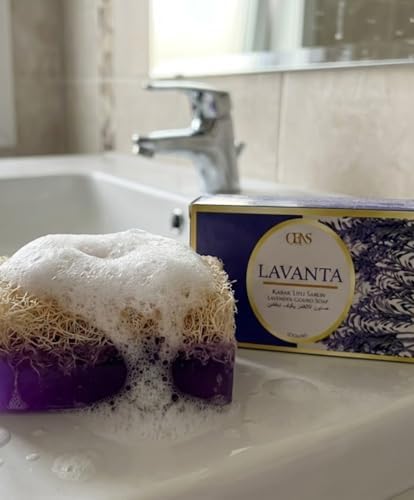 Alternative view of 4'lü Hediye Sabun Seti - Lavanta Kokulu Banyo Seti - Banyo Topu, Lavanta Özlü Krem ve Sabun