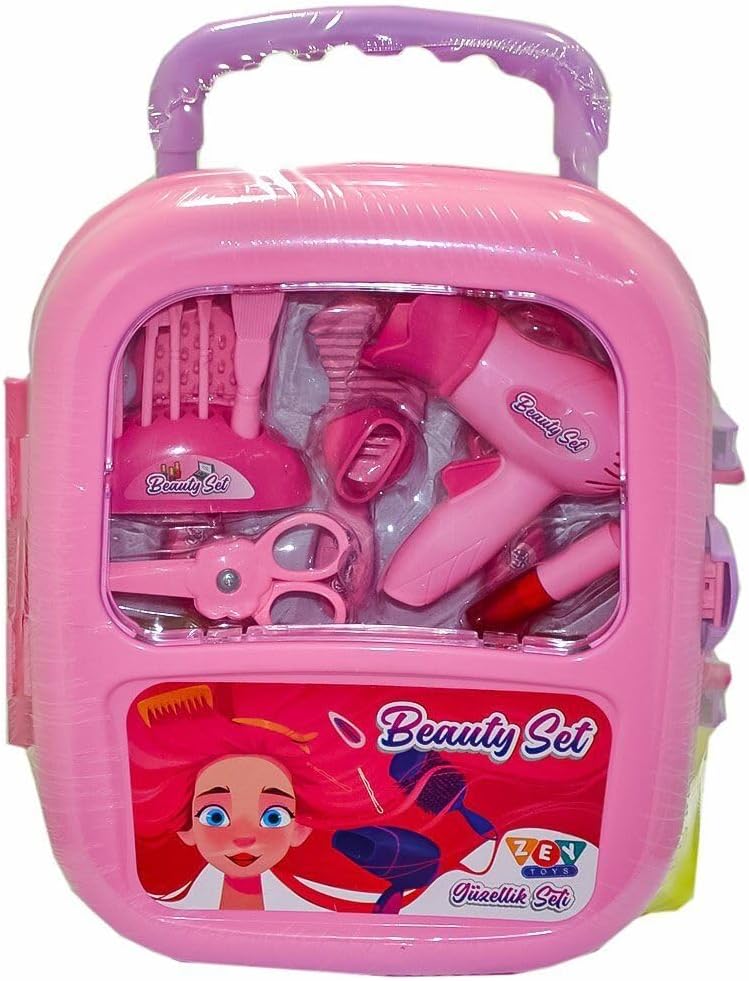 Vitrin Dolusu ZEY2029 Valizli Güzellik Seti - Zey Toys