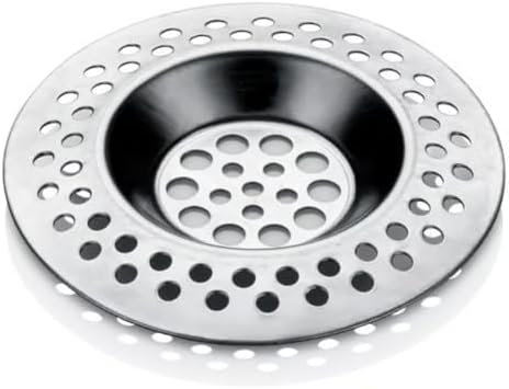 Paslanmaz Çelik Lavabo Süzgeci 7 cm – Mutfak ve Banyo Gideri İçin Tıkanma Önleyici Metal Süzgeç