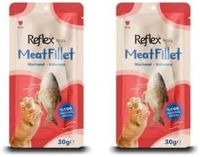 Reflex Plus Meat Fıllet Uskumrulu Ödül Maması 30 G (2 paketi)