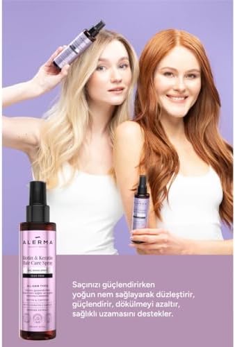 Alternative view of Biotin & Keratin Dökülme Karşıtı Saç Bakım Spreyi, 150 ml