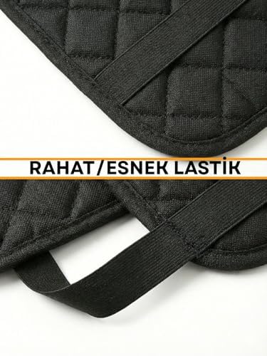 Beylini 2 Adet 4 Cepli Araç Koltuk Arkası Organizeri Toz Suya Dayanıklı Oto Koltuk Düzenleyici Araç Koltuk Koruyucu 45X65 cm