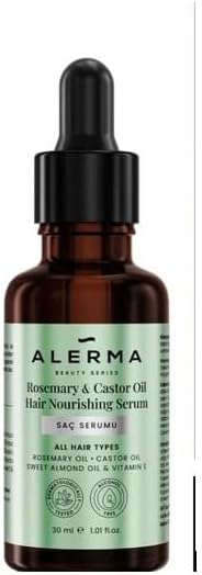 Alternative view of Besleyici Saç Bakım Serumu, Vegan Formül, Biberiye ve Hint Yağı İçerir, 30 ml