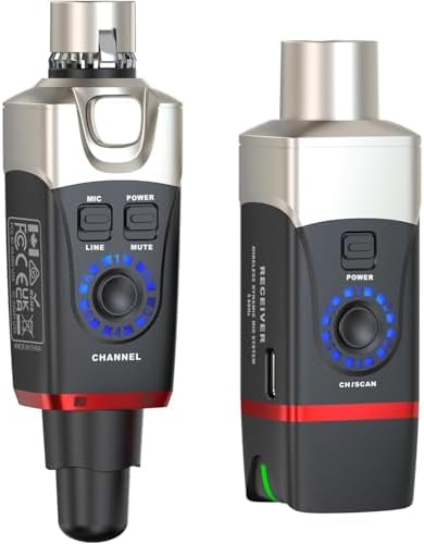 Alternative view of Xvive XV-U35 5.8Ghz Kablosuz Mikrofon Sistemi