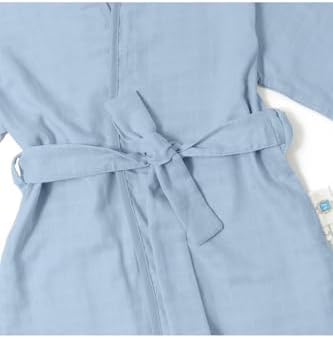 DEUX LAPINS%100 Pamuk Müslin Çocuk Kimono - Endless Blue CCKKMN-ENB-00002Y