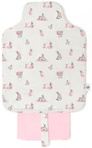 Alternative view of DEUX LAPINS% 100 Pamuk Çantalı Pratik Katlanabilir Alt Değiştirme Matı - Bébé Lapin Rose PAD1019