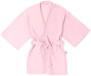 Alternative view of DEUX LAPINS%100 Pamuk Müslin Çocuk Kimono - Innocent Pink CCKKMN-INP-00002Y