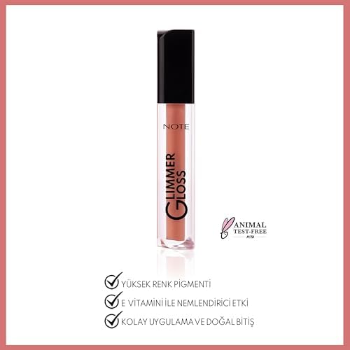 Cosmetics Glimmer Gloss Işıltılı Nemlendirici Dudak Parlatıcısı - 10 Poppy