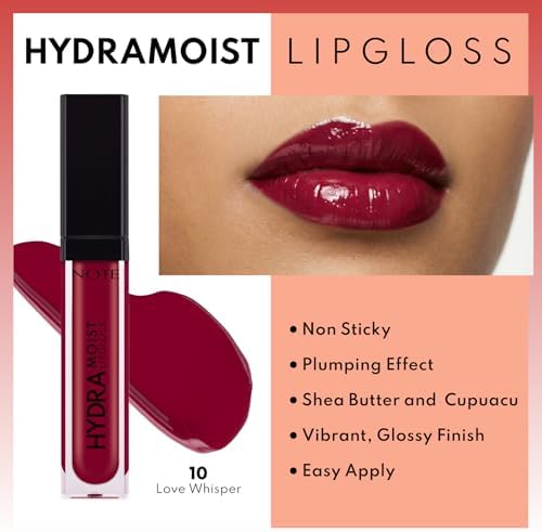Alternative view of Cosmetics Hydramoist Lipgloss Nemlendirici Dudak Parlatıcısı - 10 Whisper - Bordo