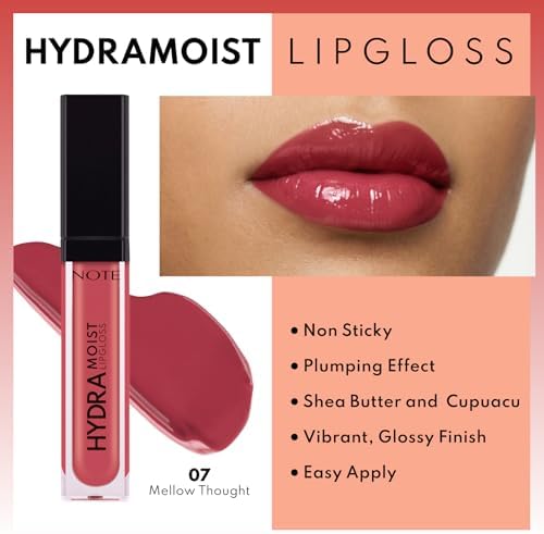 Alternative view of Cosmetics Hydramoist Lipgloss Nemlendirici Dudak Parlatıcısı - 07 Mellow Thought - Pembe