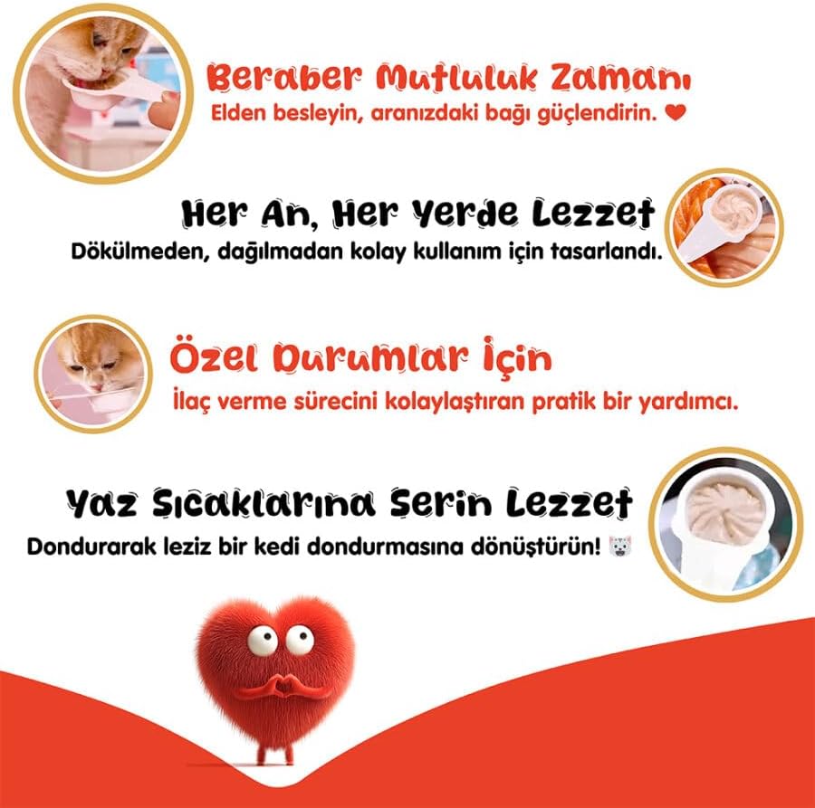 Alternative view of Somonlu 10 * 16 gr Kaşıklı Kedi Ödül Kreması
