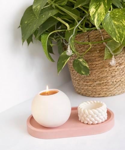 AdenA Ev dekorasyonu obje küre tea light mumluk