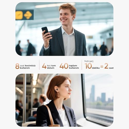 Alternative view of Soundpeats Clip1 Hi-Res LDAC Open-Ear ENC OWS Bluetooth 5.4 Kablosuz Kulaklık Siyah