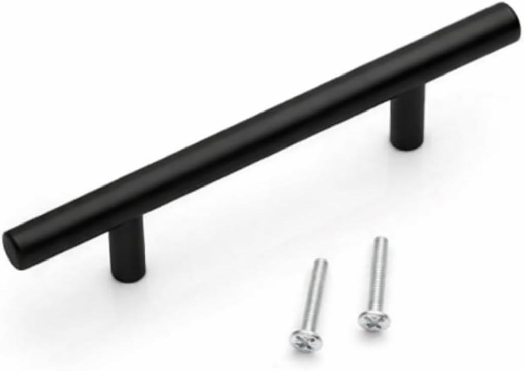 Alternative view of Paslanmaz Metal Kulp, Mat Siyah, Dolap Çekmece Mobilya Kulbu, TV Ünitesi Yatak Odası Vestiyer Mutfak için (224 mm, Adet, 1)