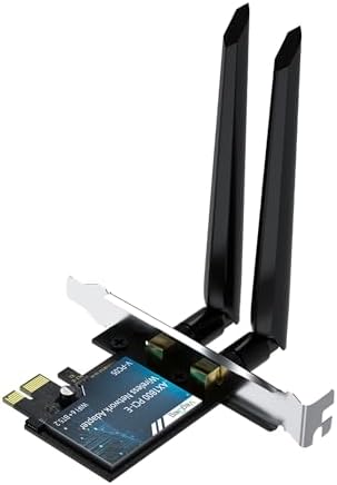 Alternative view of AX1800 Wi-Fi 6 Alıcı ve Bluetooth 5.2 Adaptör 5DB Dual Anten PCIe Wifi Ağ Kartı