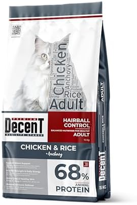 Alternative view of Decent Premium Tavuklu ve Pirinçli Yetişkin Kedi Maması 15 Kg