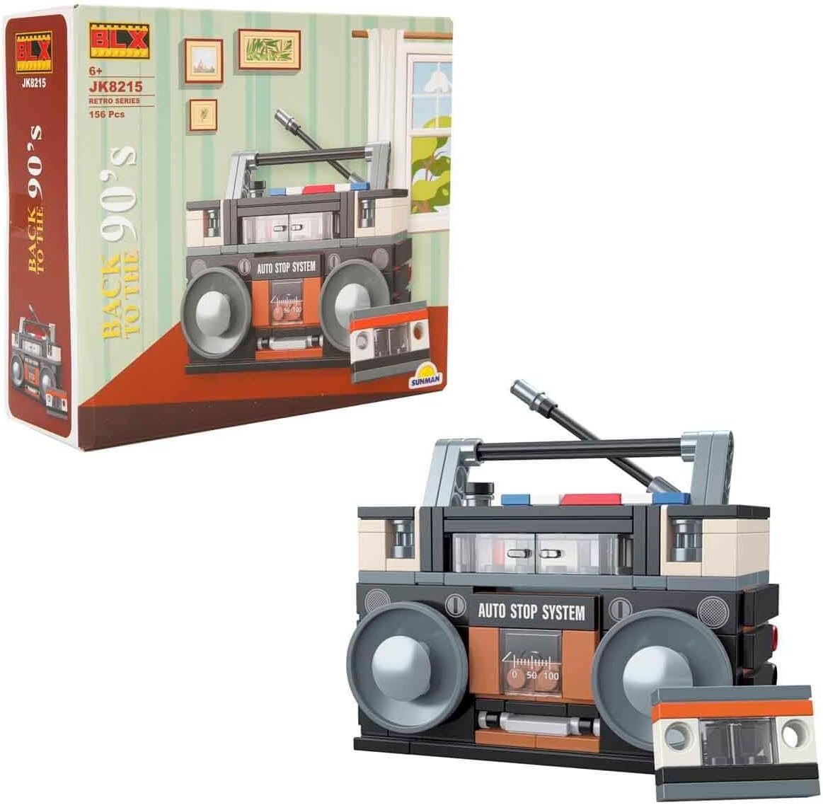 Alternative view of BLX 1988 Back To The 90’s Bant Radyo JK8215