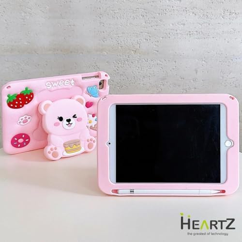Alternative view of SWEET ASTRONOT Tablet Kılıfı Standlı Askılı Kalın Silikon Yapı Yüksek Koruma Stand Olması ile Kullanım kolaylığı Güvenlik Şıklık ve Kullanışlılık burada (SWEET PEMBE, ipad 11nesil a16)