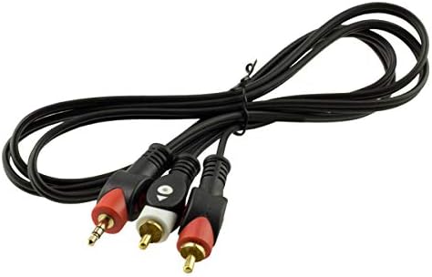 PARCBENY 9486 2 RCA ERKEK + 3.5 MM STEREO ERKEK 1.5 METRE GOLD 1.KALİTE KABLO