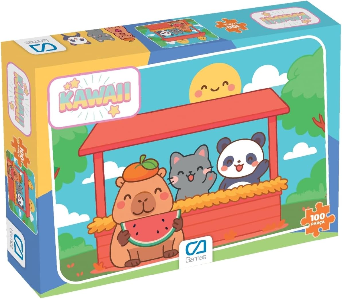 Alternative view of ve Dostları Temalı Lisanslı 100 Parça 34x24cm Çocuk Puzzle Yapboz Serisi