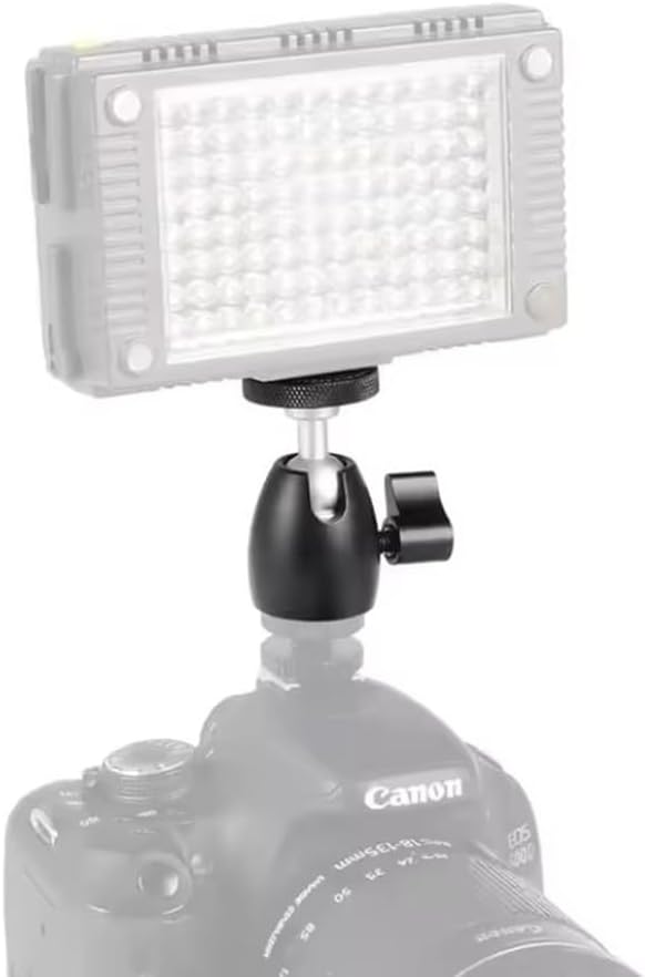 Alternative view of ayex AX-BH01 Mini Top Başlı Kafası | Stabil ve Esnek Açı Ayarlı Ball | Kamera ve Aksesuarlar ile Uyumludur