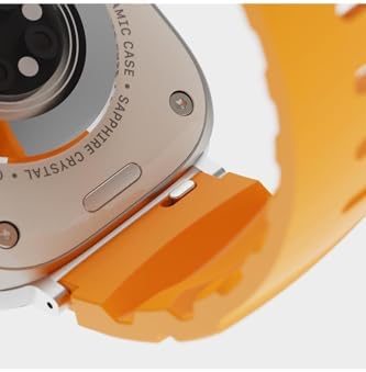 Alternative view of - Ultra 2 3 49 mm ile Uyumlu Premium Silikon Kordon Spor & Şık Tasarım Kayış