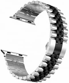 - 9 8 7 6 Se 5 4 3 2 1-38/40 / 41 Mm ile Uyumlu Metal Kordon Rolex Style Kayış Jubilee Bilezik