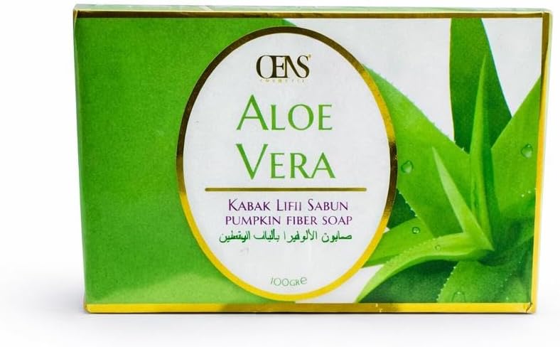 Alternative view of Kabak Lifli Aloe Özlü Doğal Sabun – Nemlendirici ve Peeling Etkili Kalıp Sabun