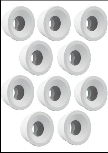 10 Adet - Adaptör Conta, Lavabo Koku Giderici Tıkaç, Kamakas Conta Ø 50 mm